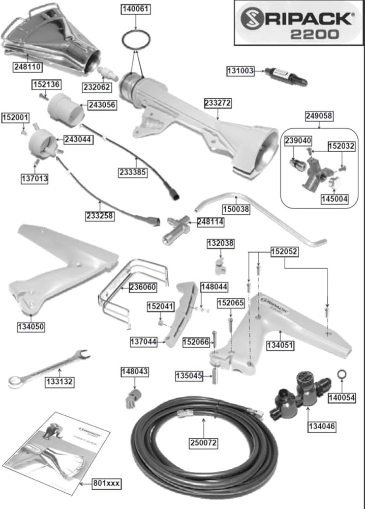 Ripack Heat Gun Swivel Connector - Part #148043: Amazon.com